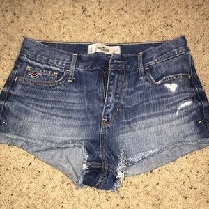 Hollister jean shorts